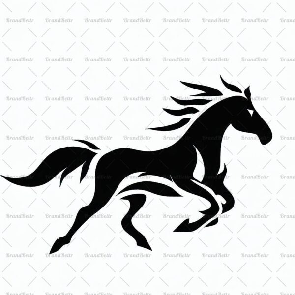 Galoppierendes Pferd